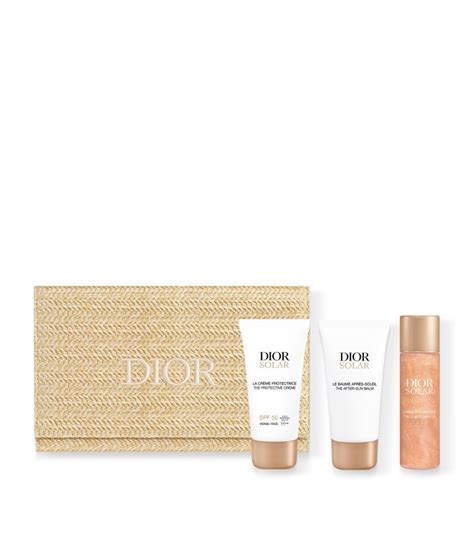 Dior solar set with bag